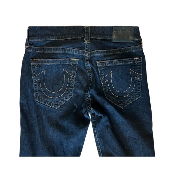 True Religion Rocco Special Edition Convertible Blue Jeans Shorts 31/32.5 Y2k - Picture 4 of 10